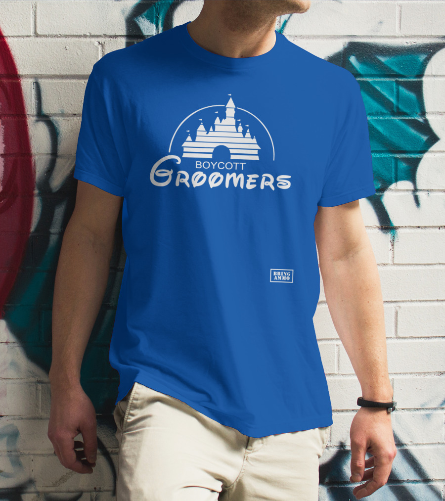 Boycott Groomers Bring Ammo Castle T-Shirt