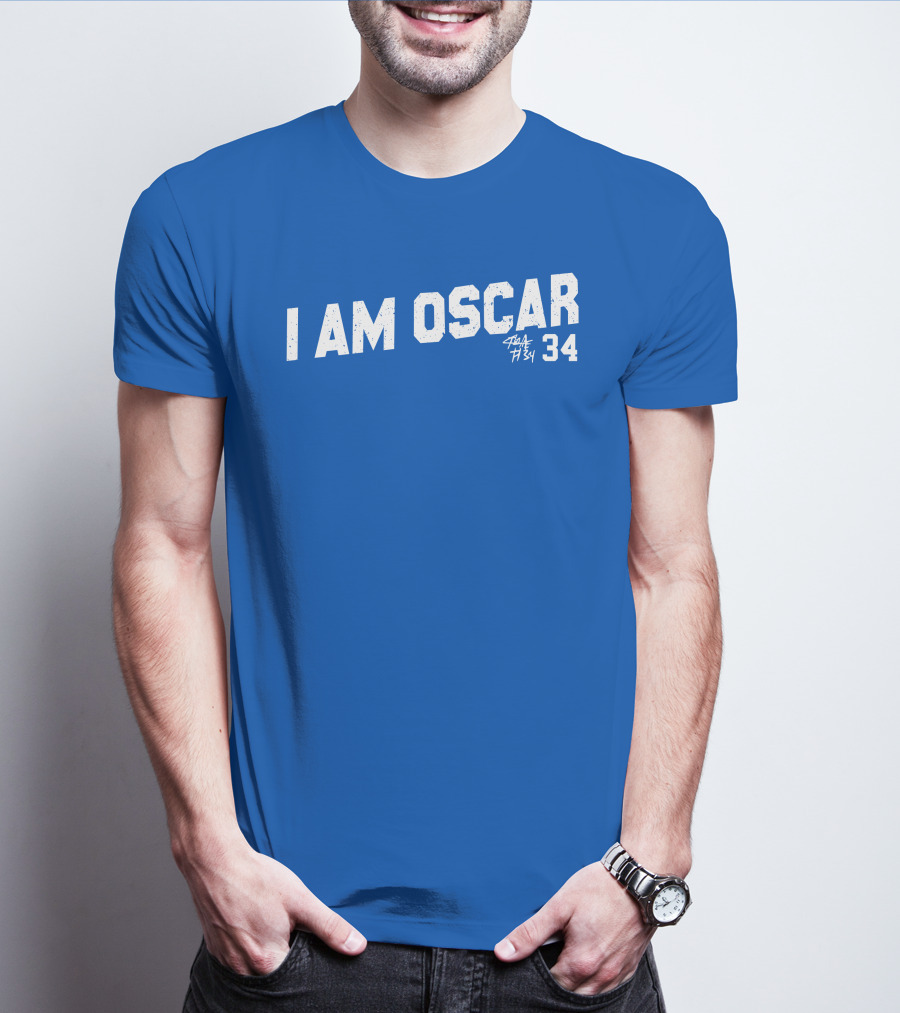 Kentucky Branded I Am Oscar 34 Royal T-Shirt