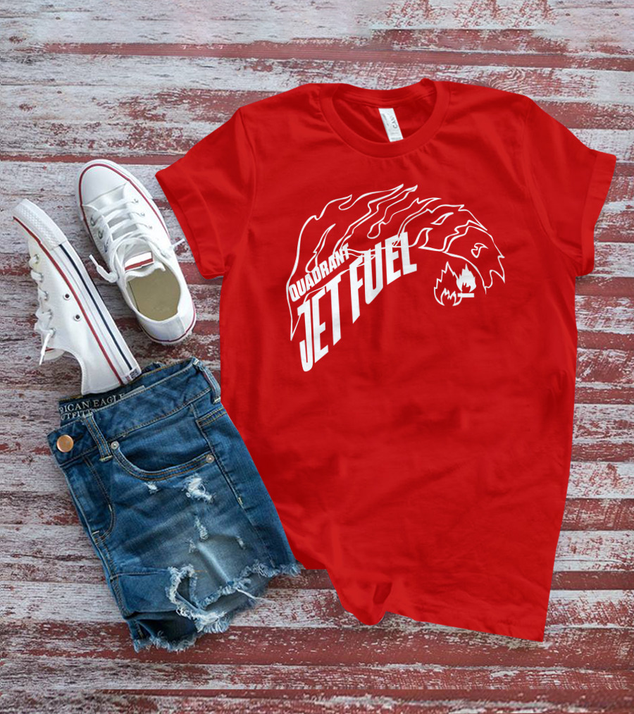 Quadrant Jet Fuel Flame T-Shirt
