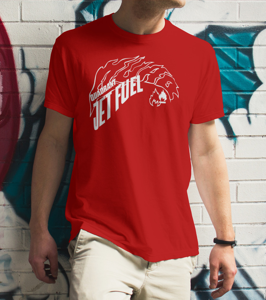 Quadrant Jet Fuel Flame T-Shirt