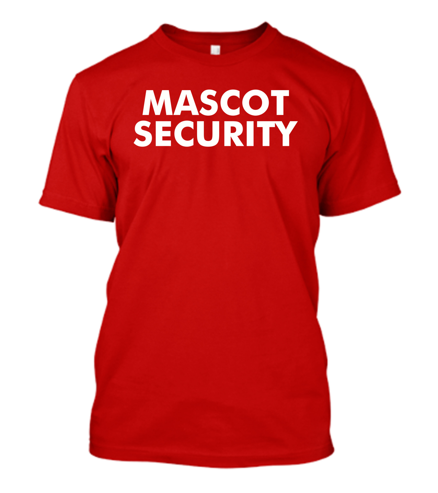 Mascot Security Bold Statement T-Shirt