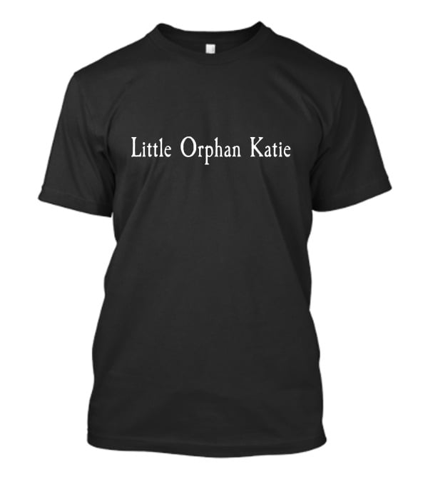 Little Orphan Katie Black T-Shirt