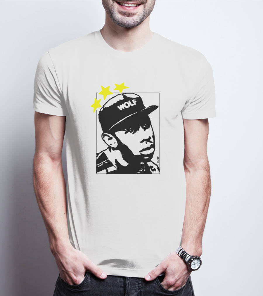 I <3 TYLER WOLF Hat Yellow Stars T-Shirt