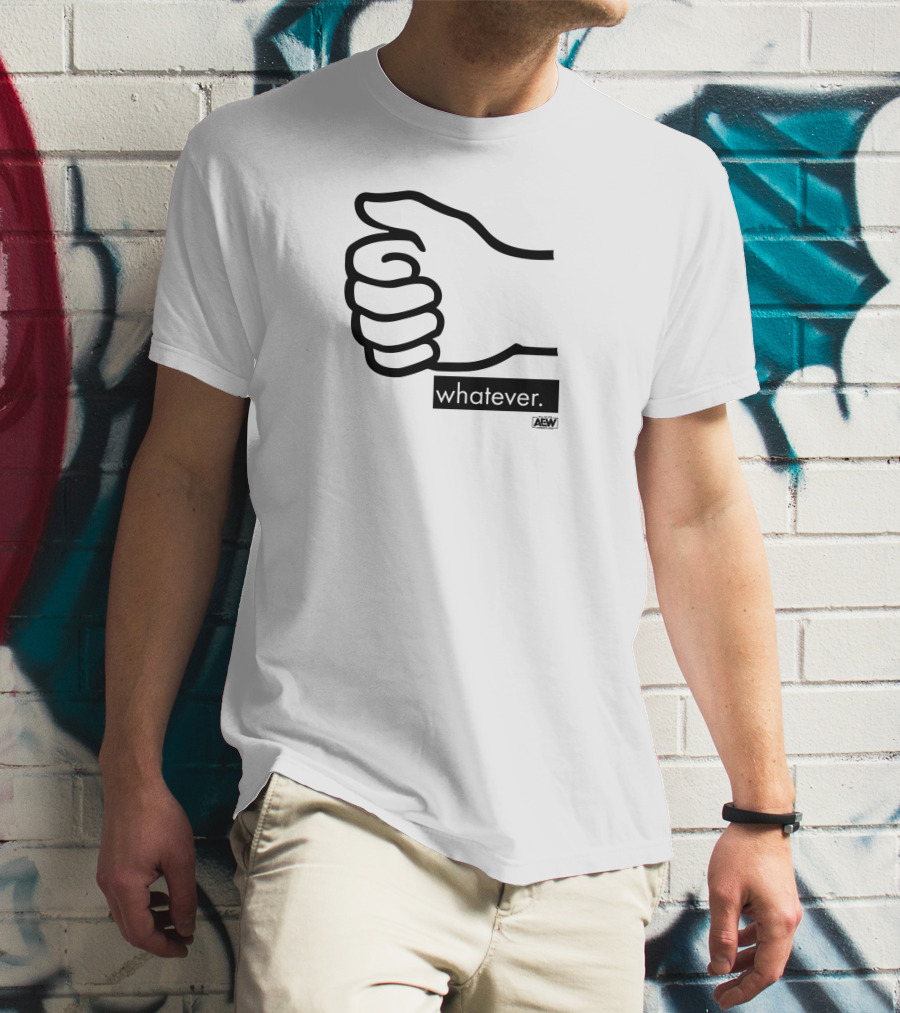 Orange Cassidy Whatever AEW Thumb Gesture T-Shirt