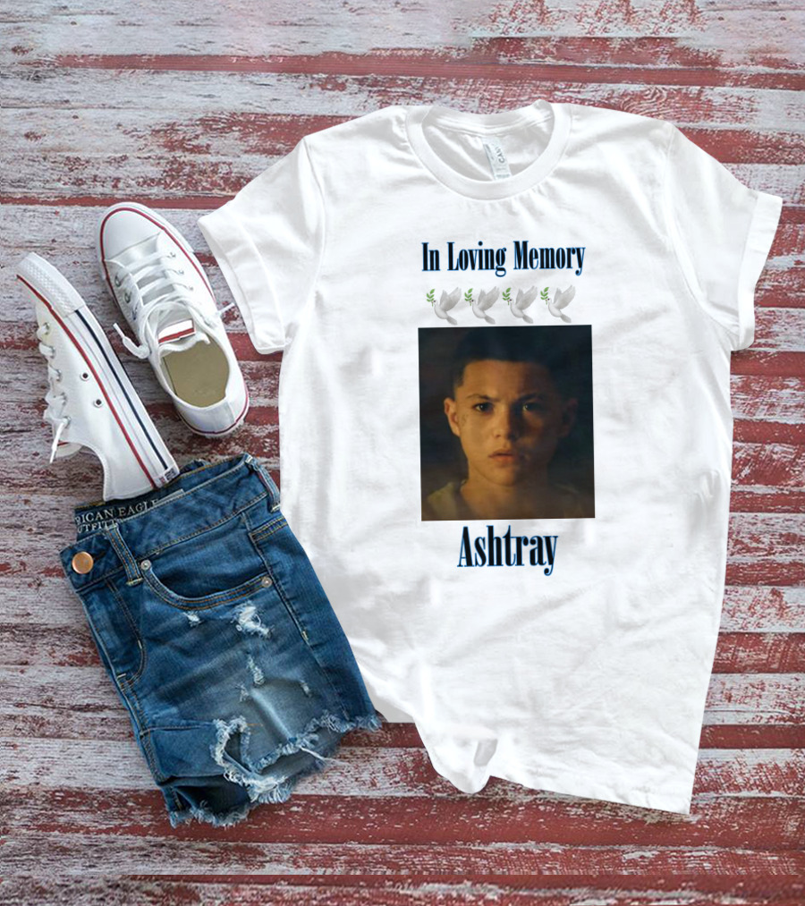 In Loving Memory Ashtray Stevenson Jean Doves T-Shirt