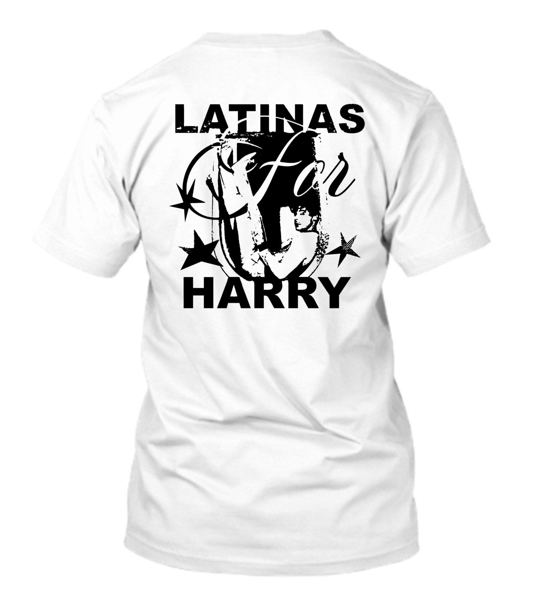 Latinas For Harry Star T-Shirt