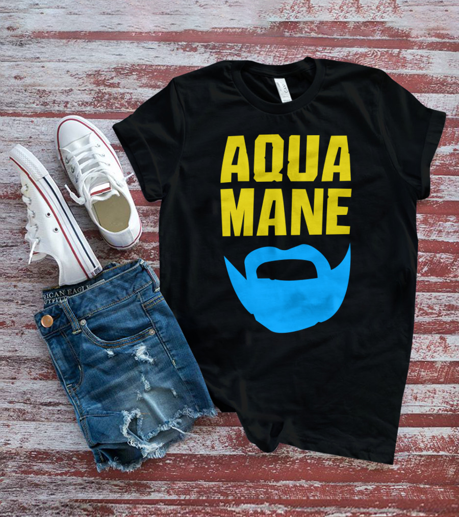 Memphis Grizzlies Aqua Mane Beard T-Shirt