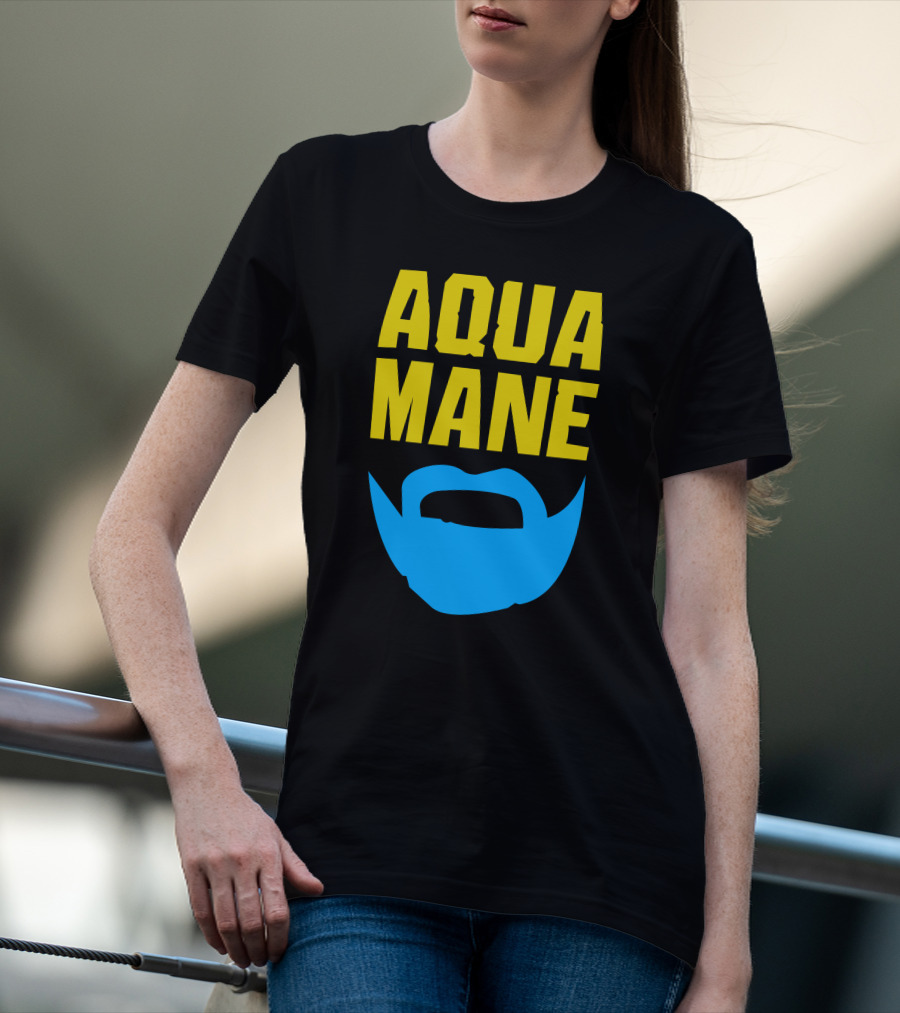 Memphis Grizzlies Aqua Mane Beard T-Shirt