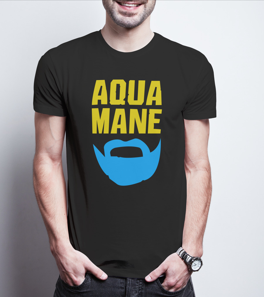 Memphis Grizzlies Aqua Mane Beard T-Shirt
