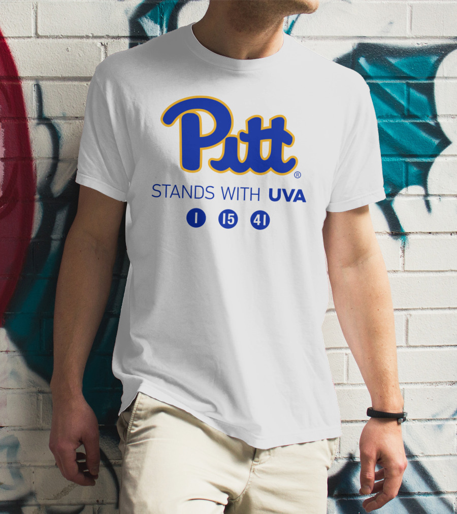 Pitt Stands With UVA 1 15 41 T-Shirt