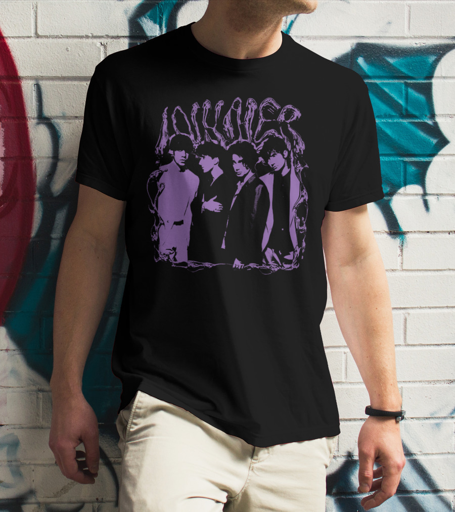 Inhaler Band Purple Photo T-Shirt