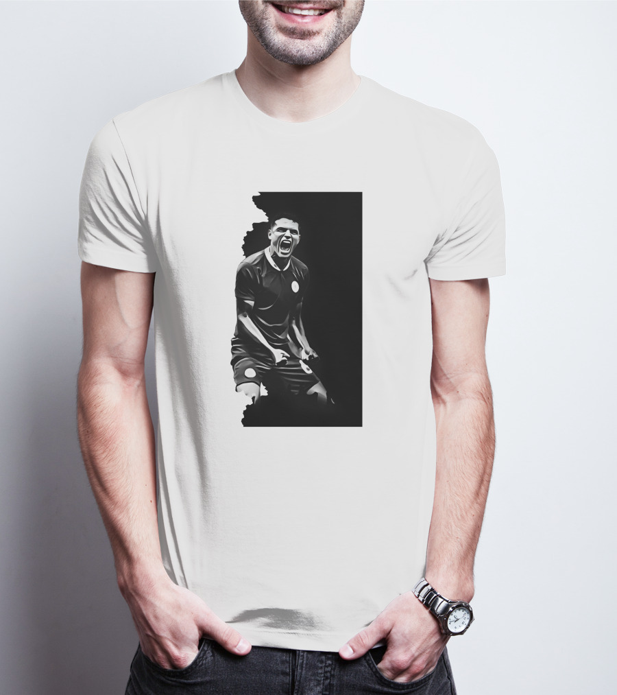 O Monstro Soccer Celebration Iconic Athlete Performance T-Shirt