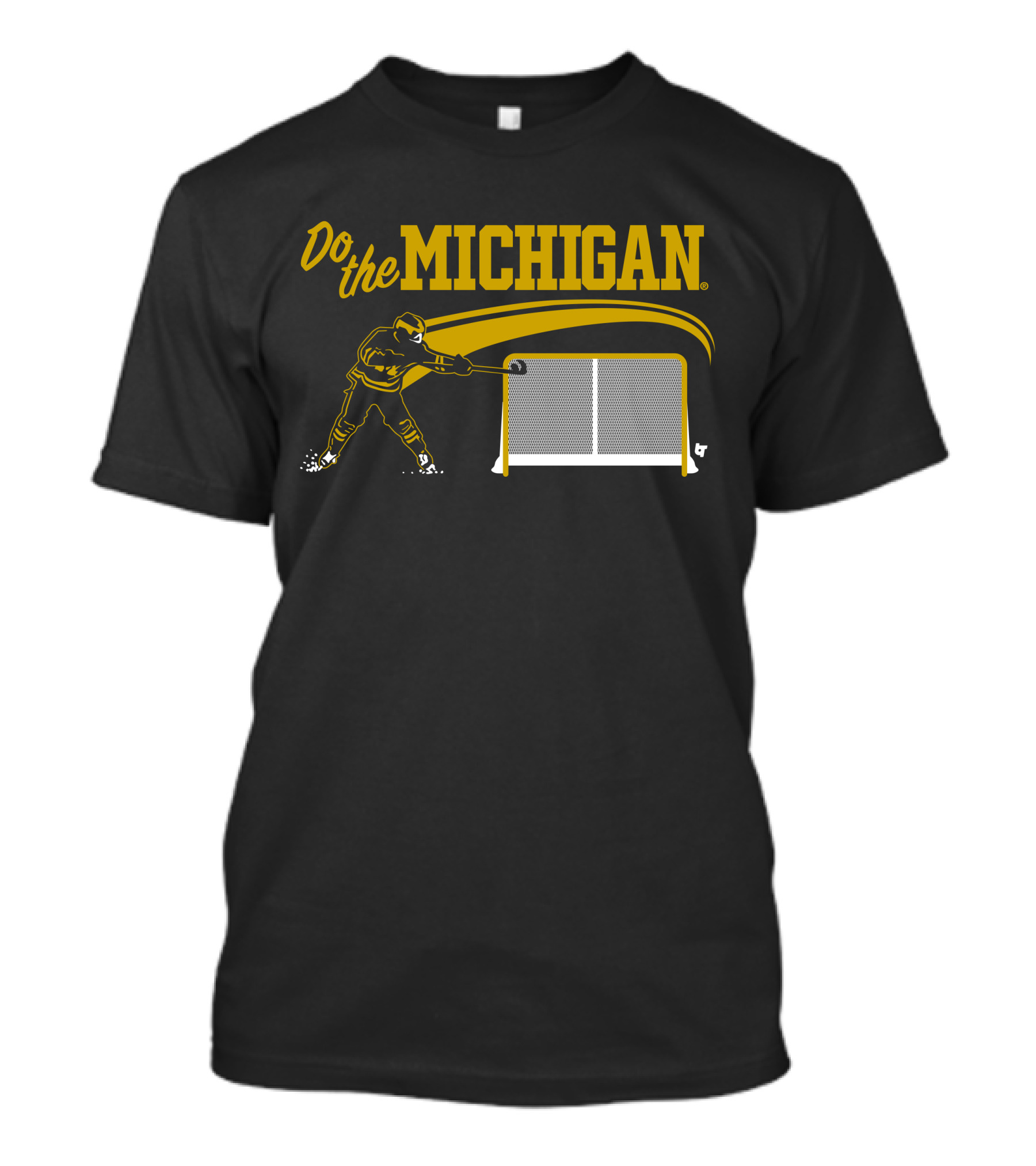 Do The Michigan Hockey Player Scoring Goal T-Shirt