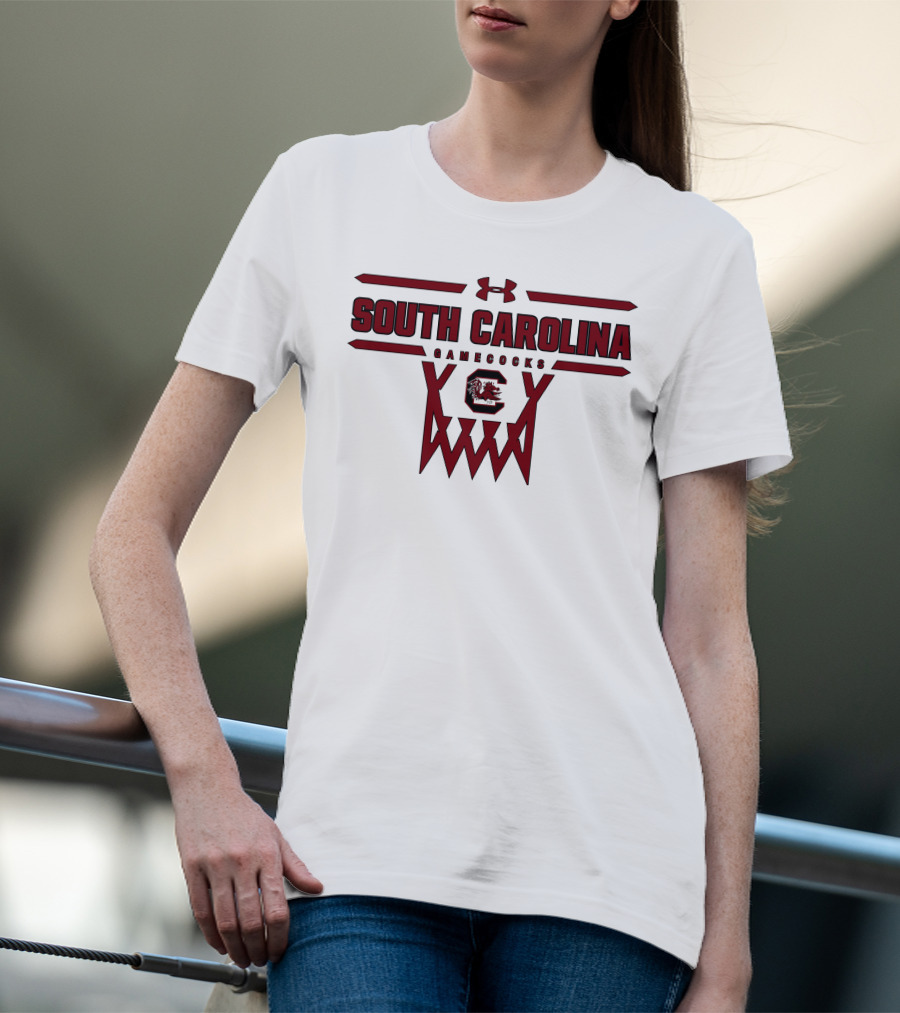 South Carolina Gamecocks Under Armour Basketball T-Shirt