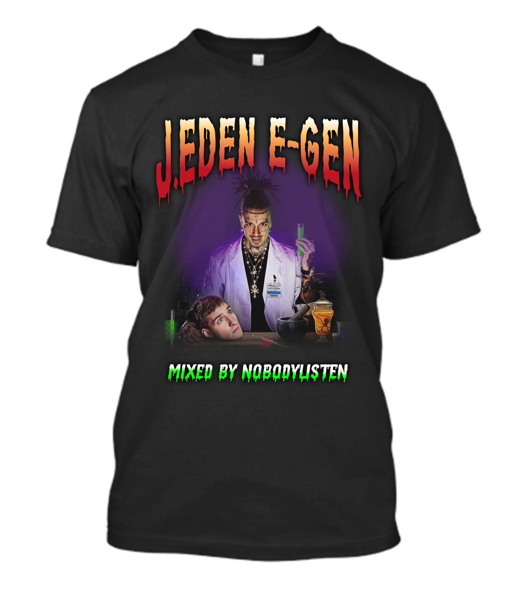 J.EDEN E-GEN MIXED BY NOBODYLISTEN MILION PLUS MERCH T-Shirt