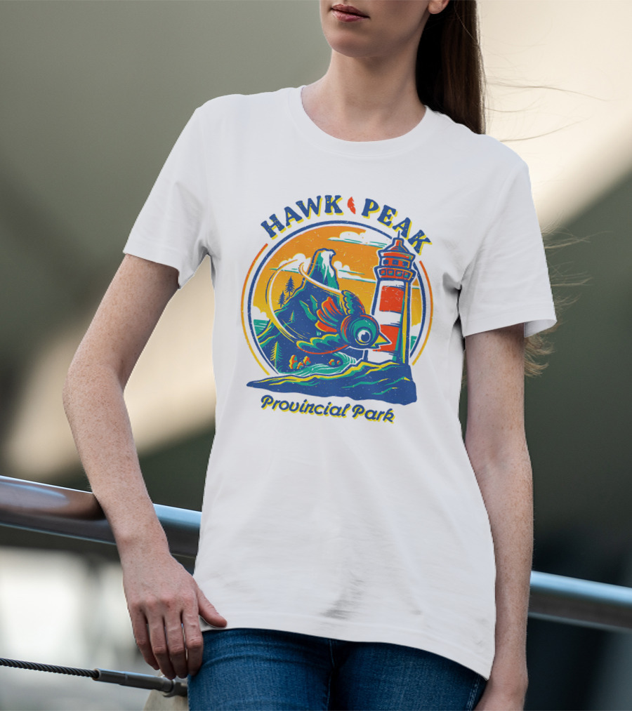 Hawk Peak Provincial Park Fangamer Merch T-Shirt