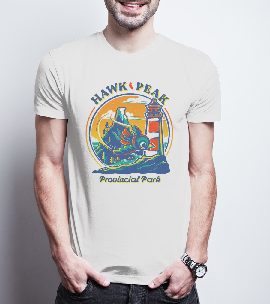 Hawk Peak Provincial Park Fangamer Merch T-Shirt