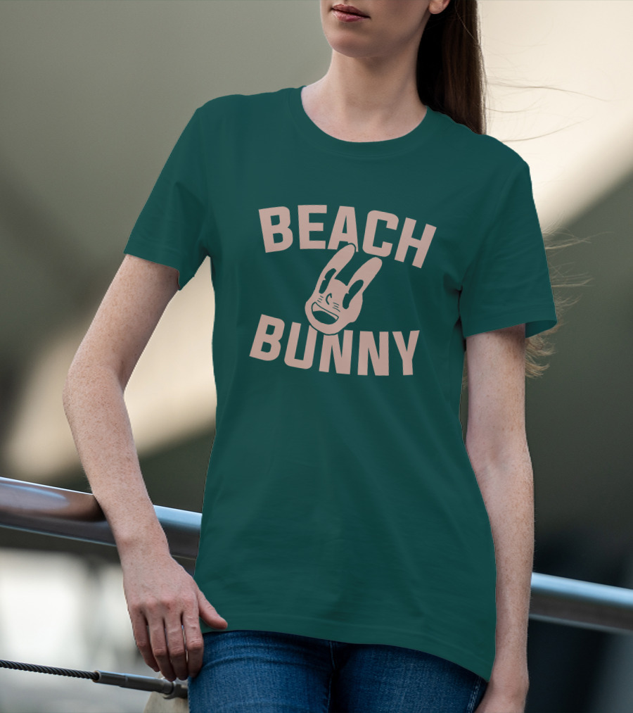 BEACH BUNNY MERCH SHIRT BUNNY FACE T-Shirt