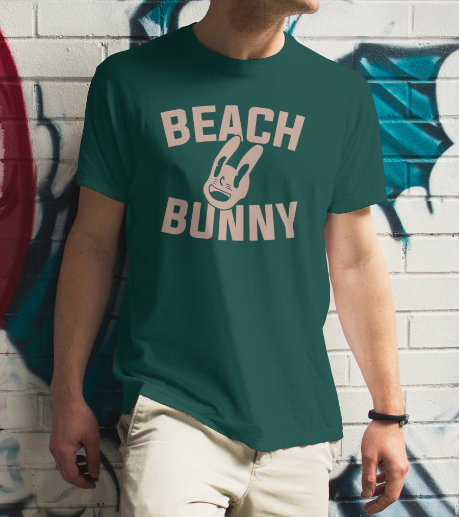 BEACH BUNNY MERCH SHIRT BUNNY FACE T-Shirt