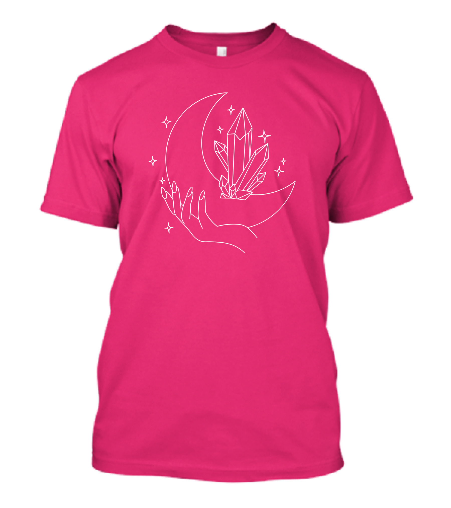 Eleanor Neale Moon Crystal Hand Stars Merch T-Shirt