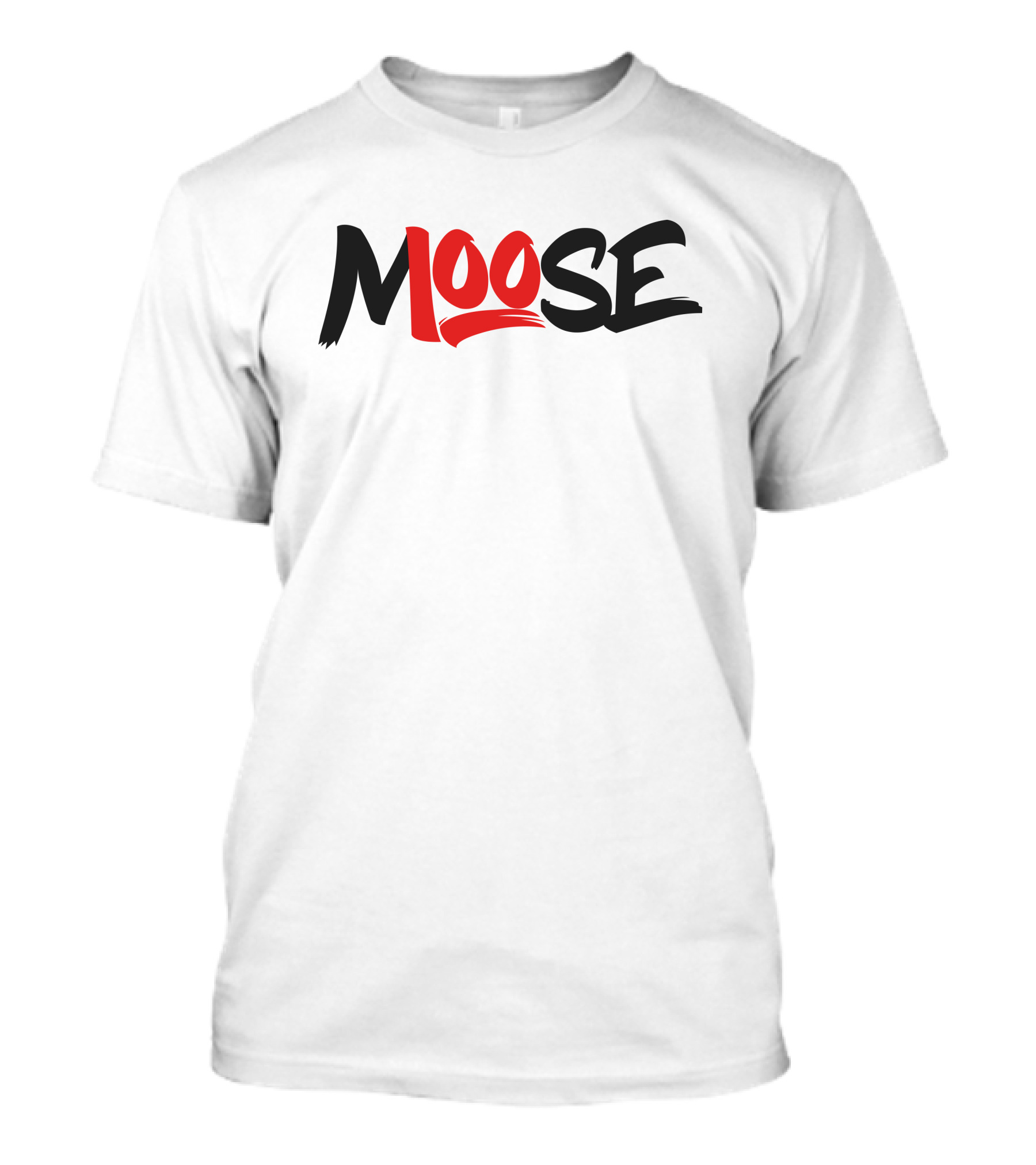 Moosecraft Merch Moose Red T-Shirt