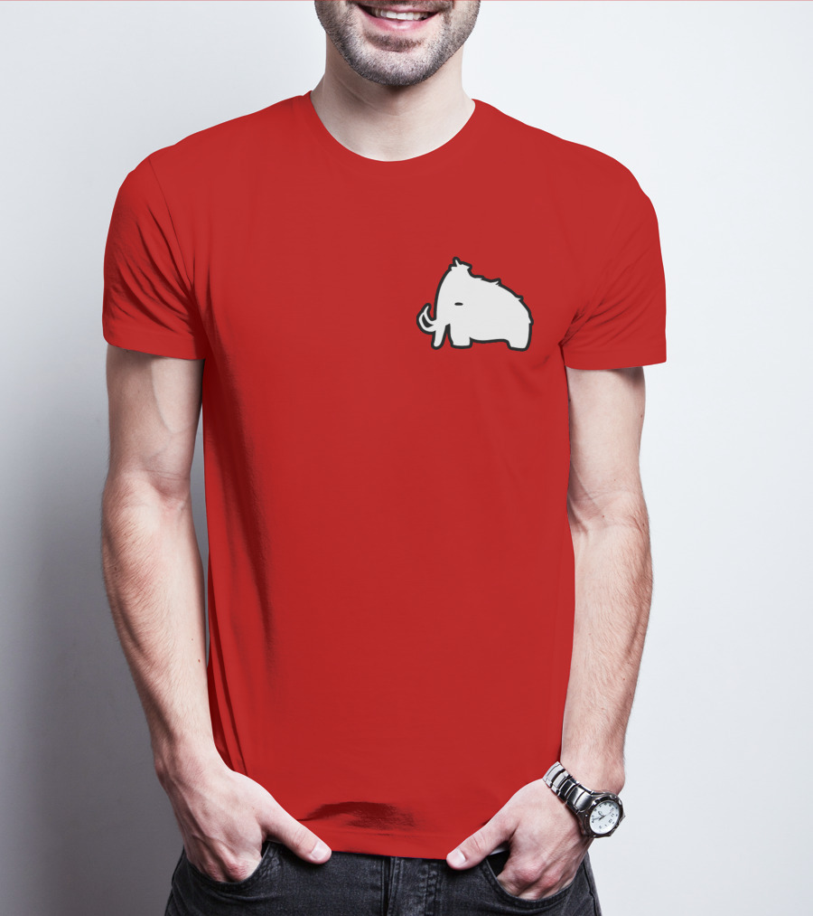 Wooli Official Merch Woolly Mammoth Silhouette T-Shirt