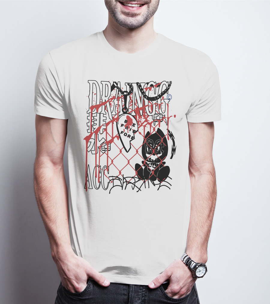 DRAIN GANG ACC FREE FALL FOR T-Shirt