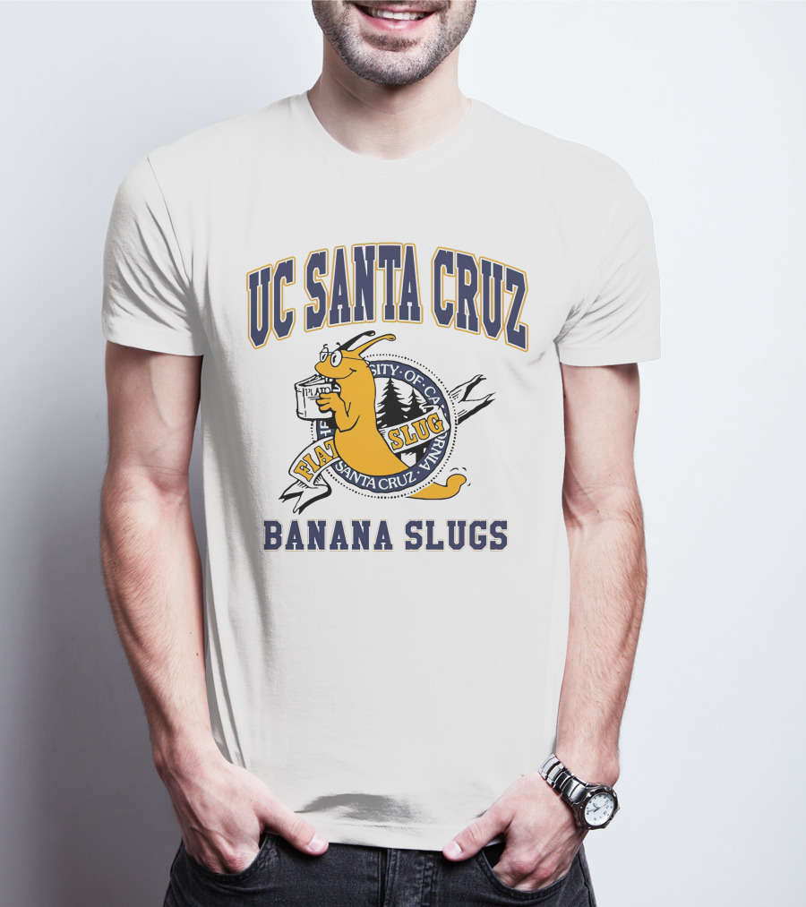 UC Santa Cruz Banana Slugs Fiat Slug University Of California Santa Cruz T-Shirt