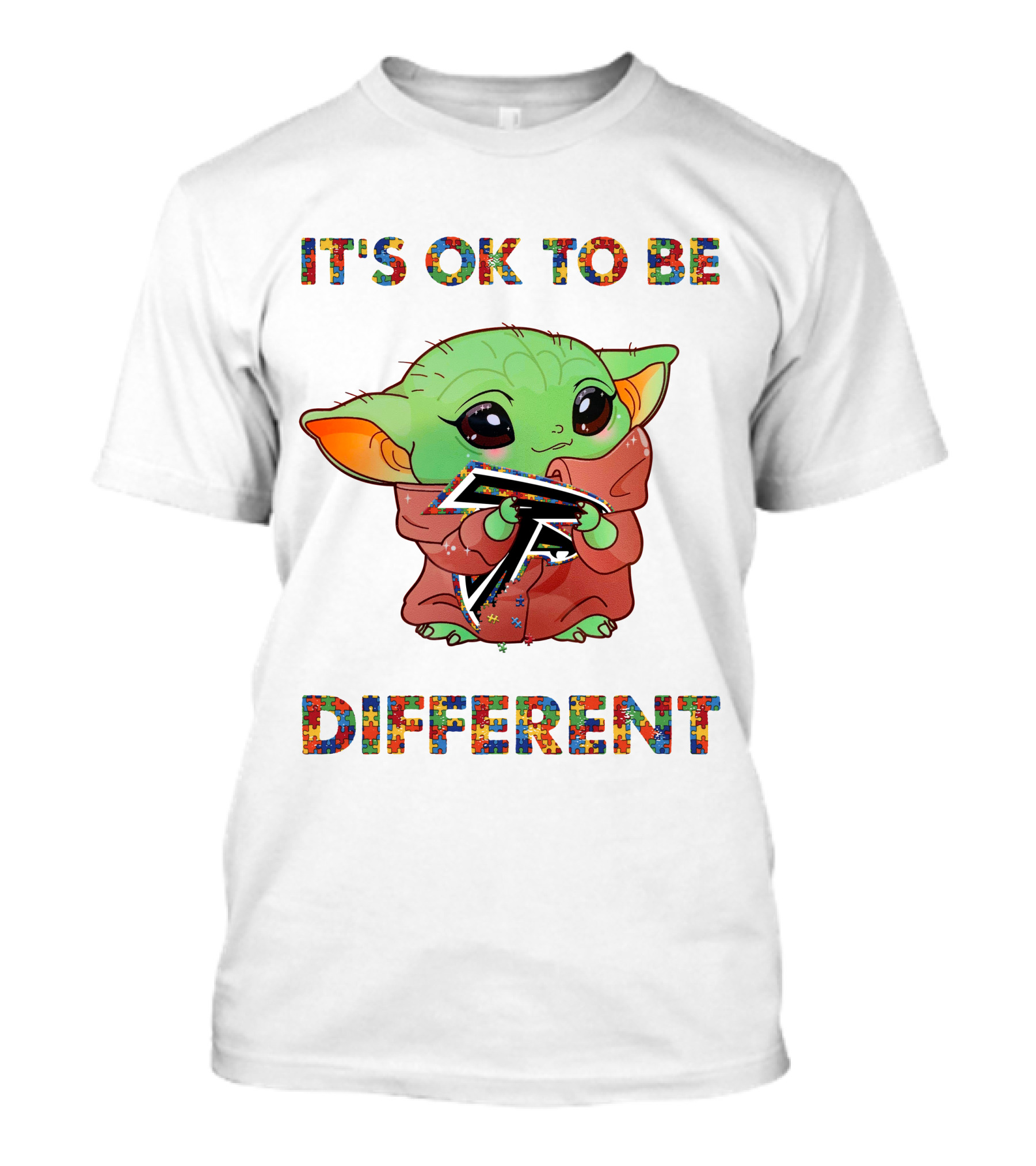 It's Ok To Be Different Atlanta Falcons T-Shirt