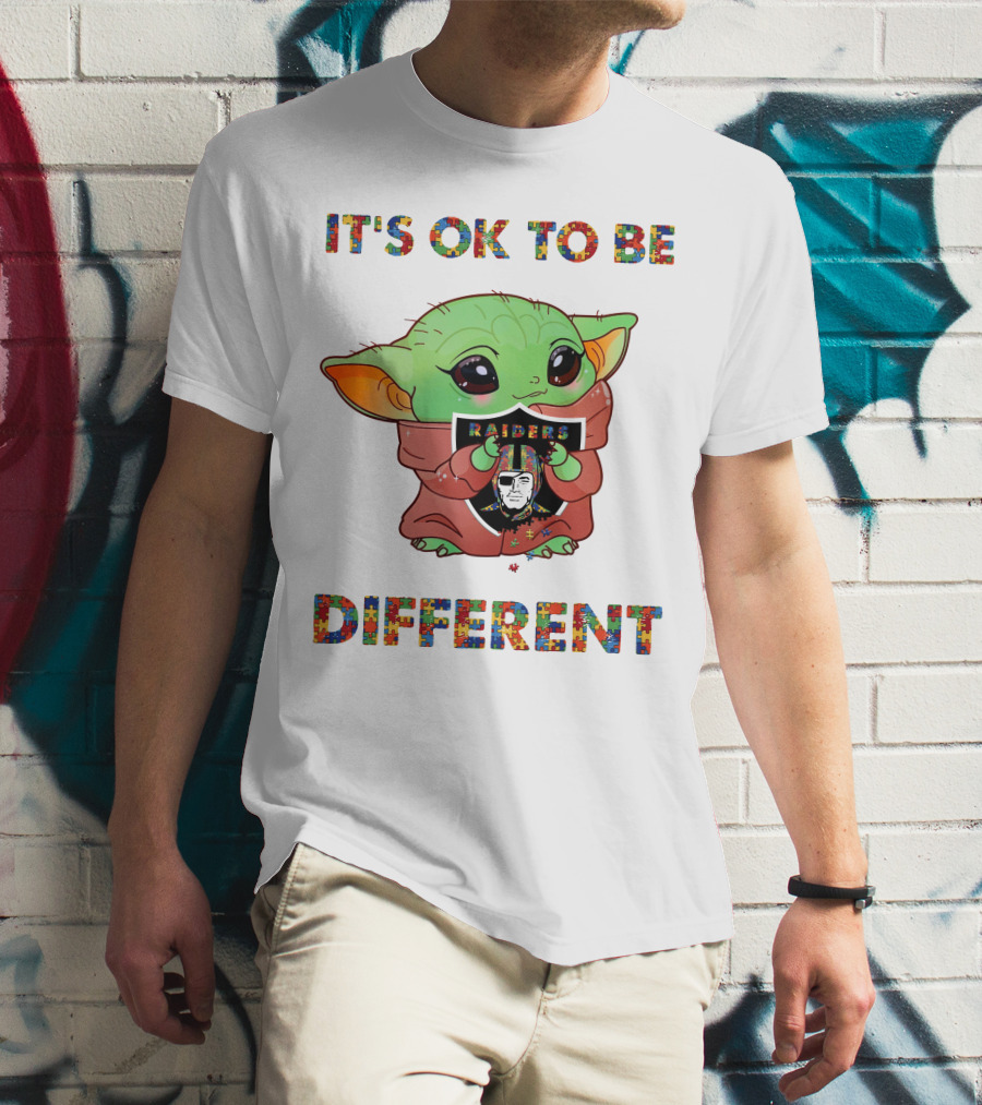 It's Ok To Be Different Las Vegas Raiders 23 T-Shirt