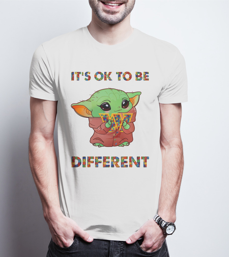 It's Ok To Be Different Washington Commanders T-Shirt