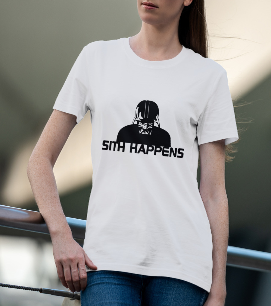 SITH HAPPENS Darth Vader T-Shirt