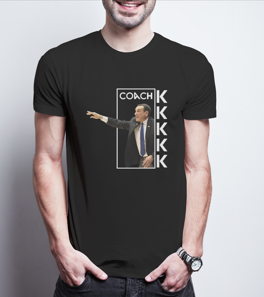 COACH K Duke Basketball Legend T-Shirt