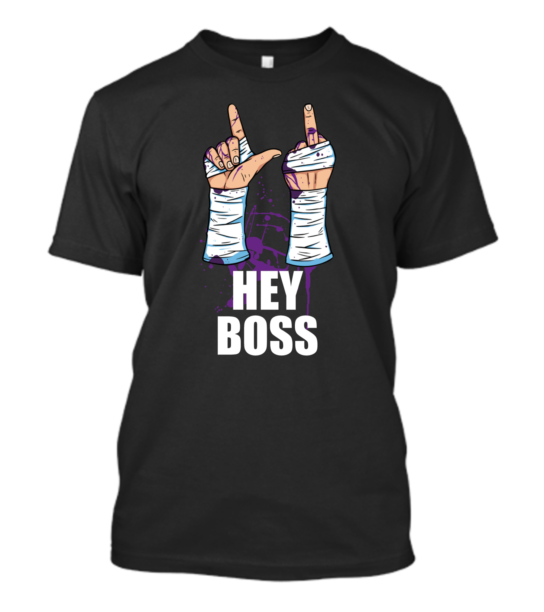 Hey Boss Matt Cardona Wrestling Hand Gesture T-Shirt