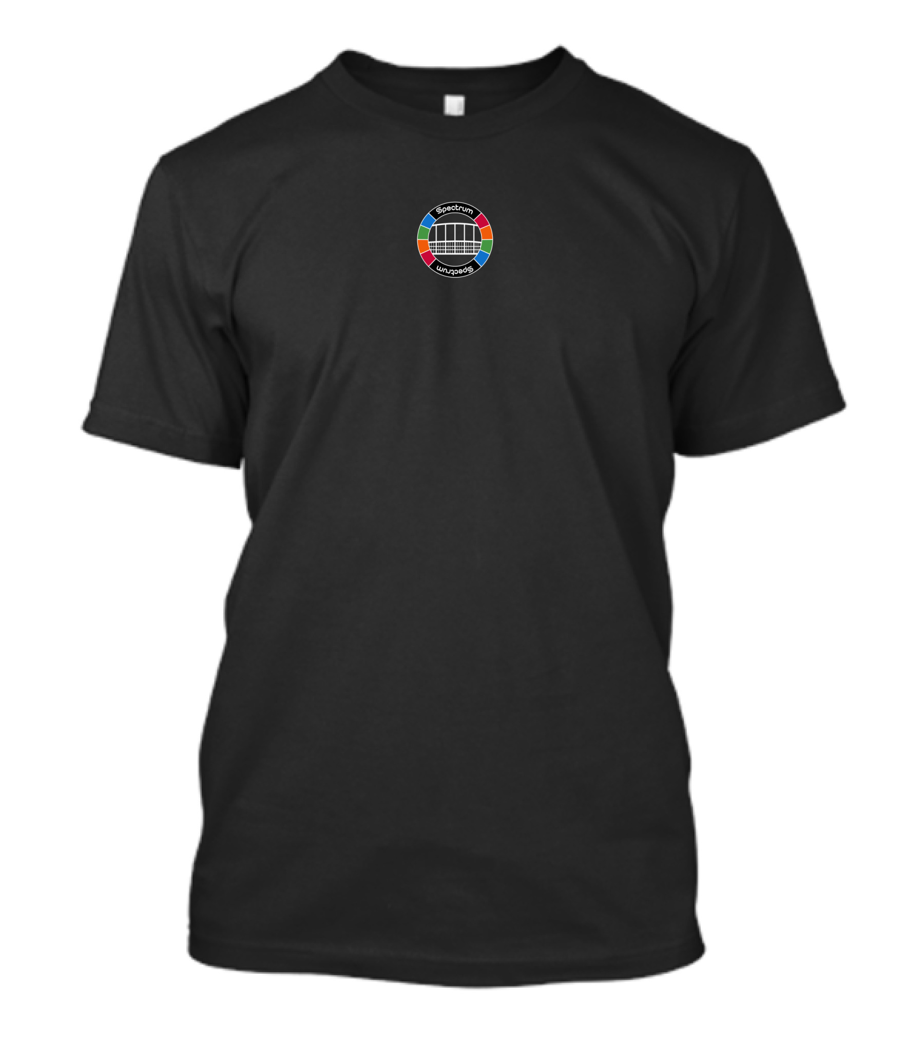 Philadelphia 76ers City Edition Spectrum Spectrum Center Colors T-Shirt