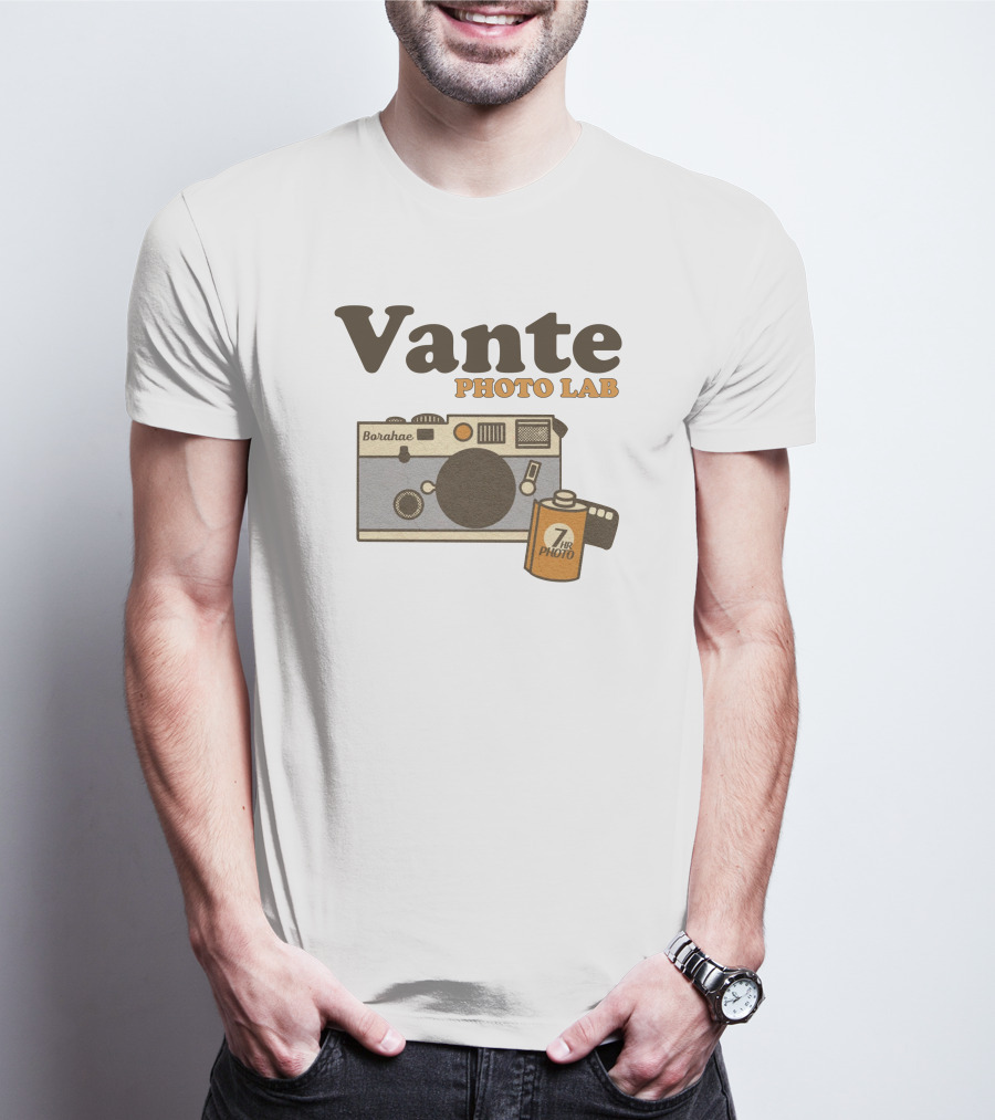 Vante Photo Lab Borahae 7Hr Photo Camera T-Shirt