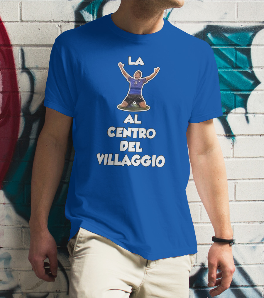 La Al Centro Del Villaggio Skysport Iconic Soccer T-Shirt