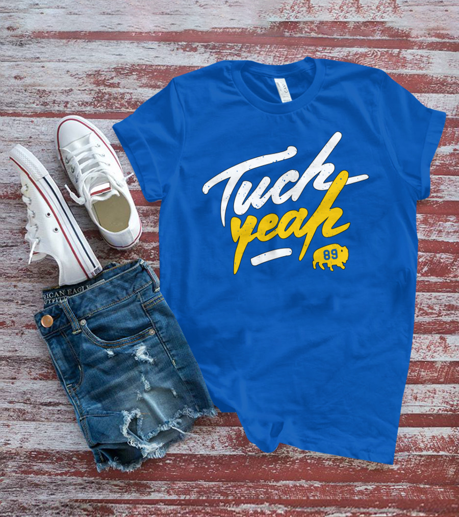 Tuch Yeah 89 Buffalo Blue And Gold T-Shirt