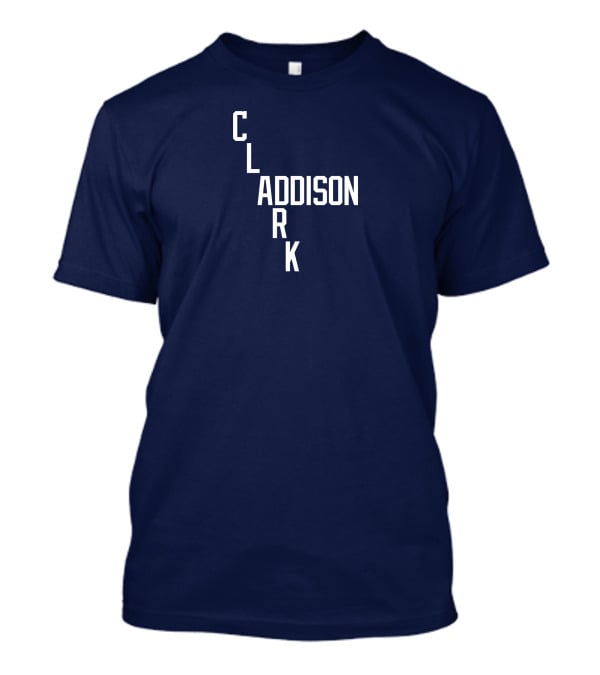 Clark Addison Chicago Baseball Cubs T-Shirt