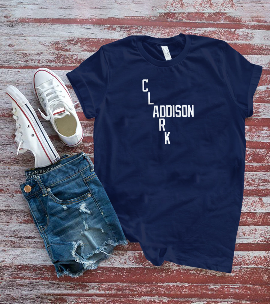 Clark Addison Chicago Baseball Cubs T-Shirt