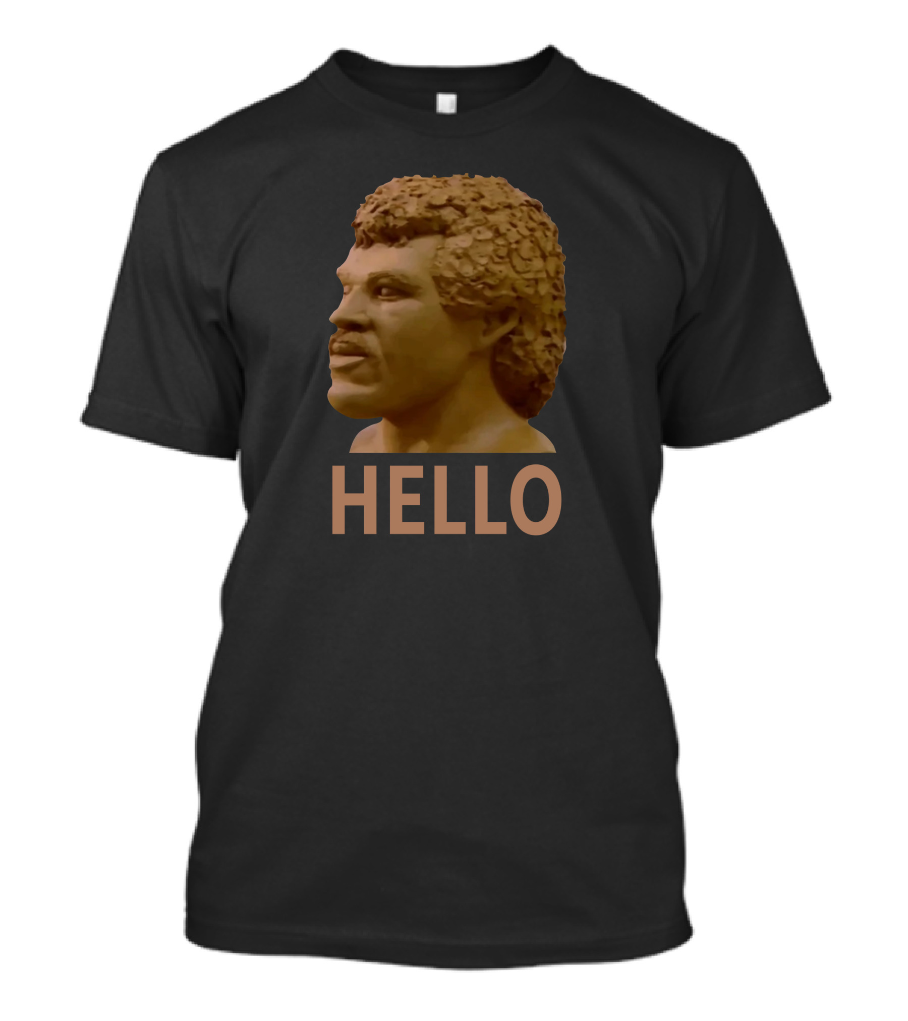 Andre Dawson Hello Funny Sculpture Bust T-Shirt