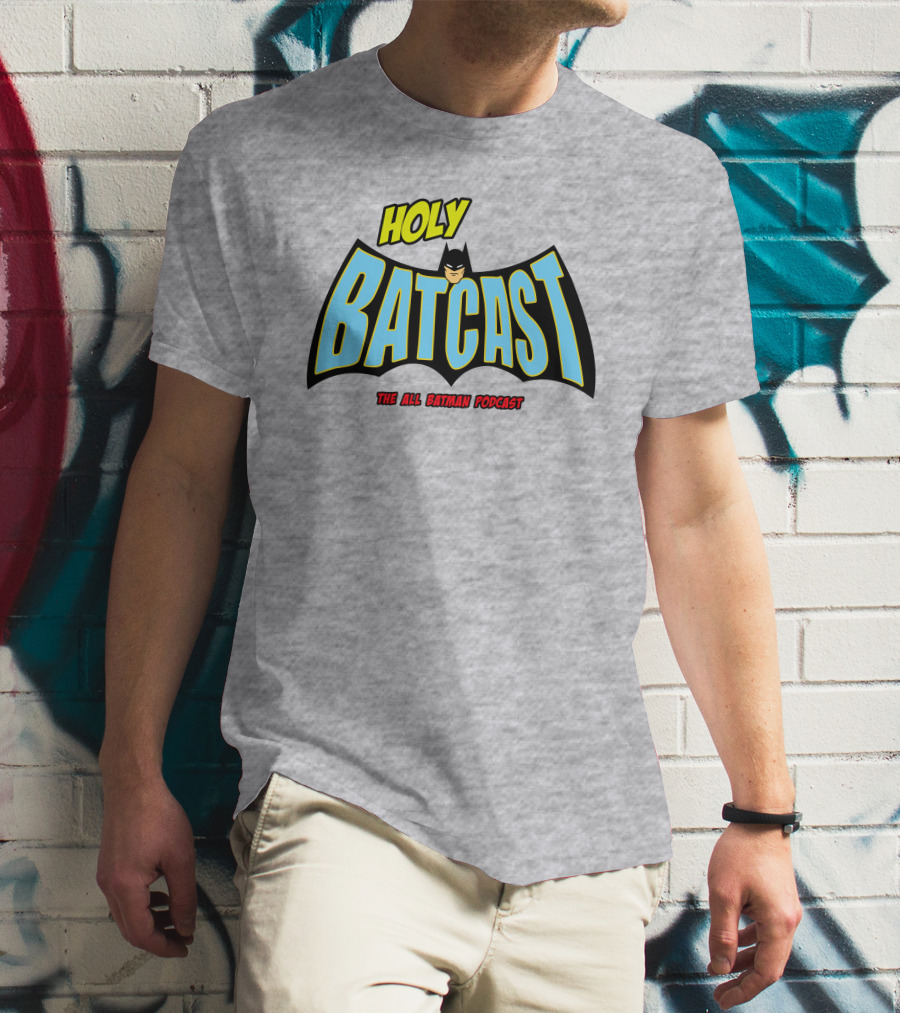 Holy Batcast The All Batman Podcast Classic Bat Emblem T-Shirt