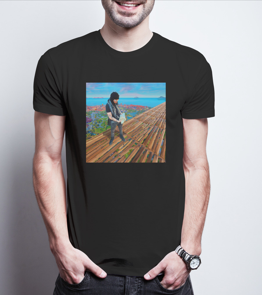 Wearable Clothing Yeat Skybase Fortnite Scenic Rapper Standoff T-Shirt