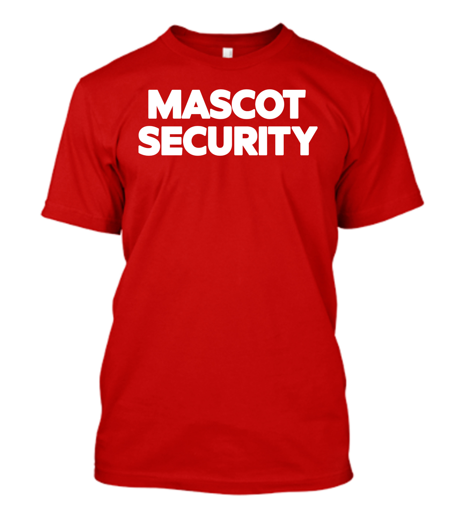 Mascot Security Team Uniform T-Shirt