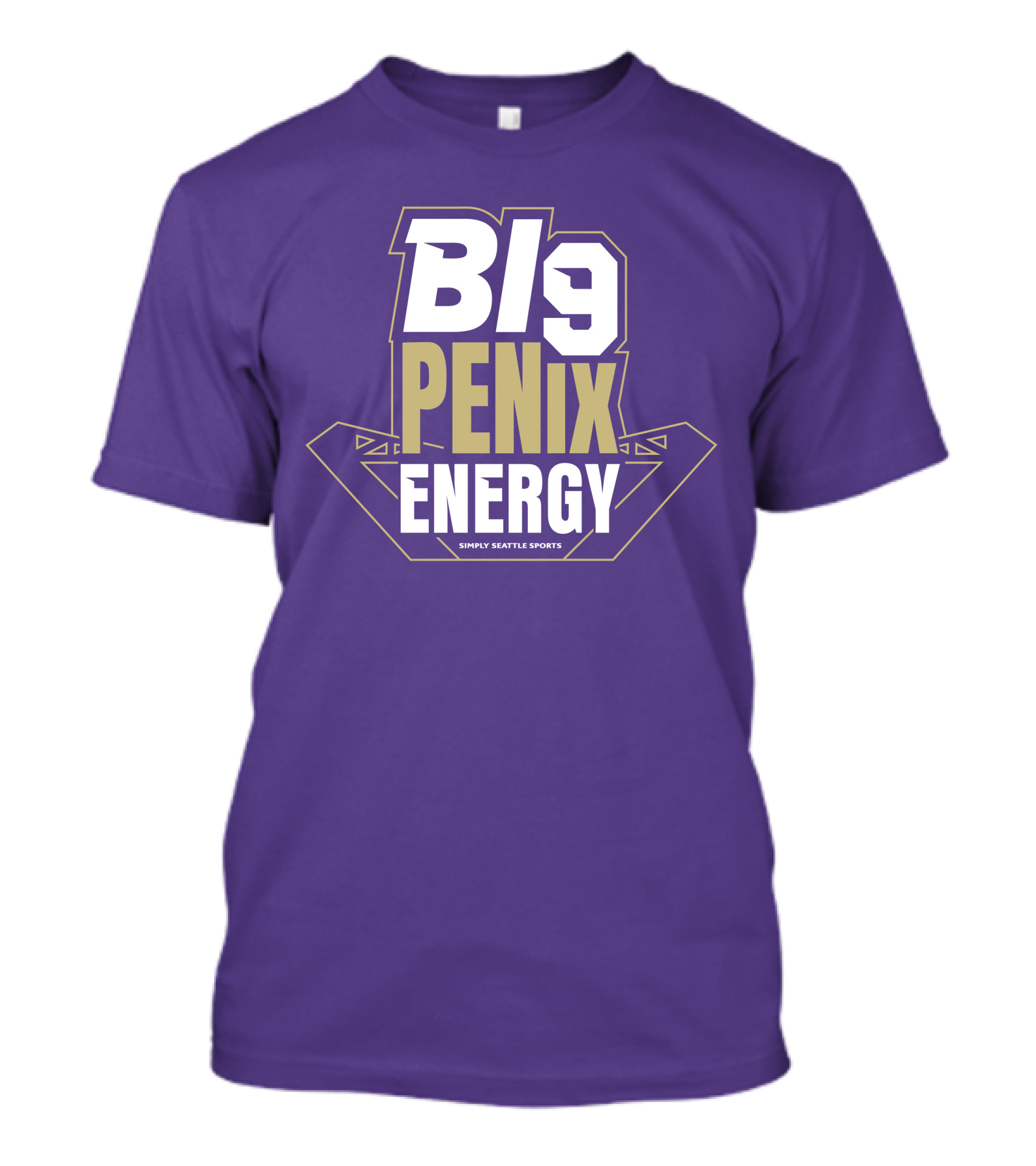 Big Penix Energy Simply Seattle Sports T-Shirt