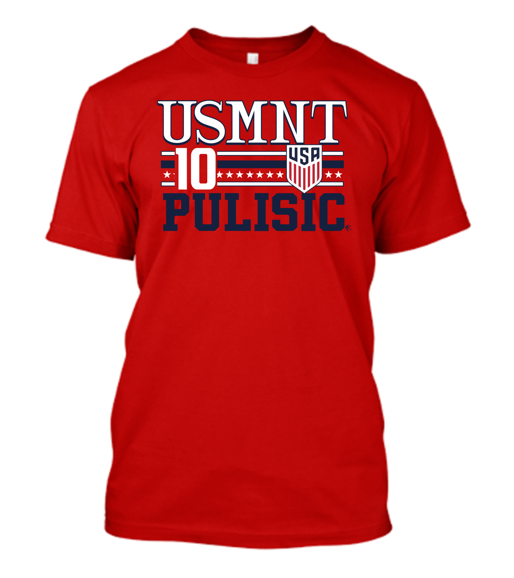 USMNT Pulisic 10 USA Soccer Stars T-Shirt