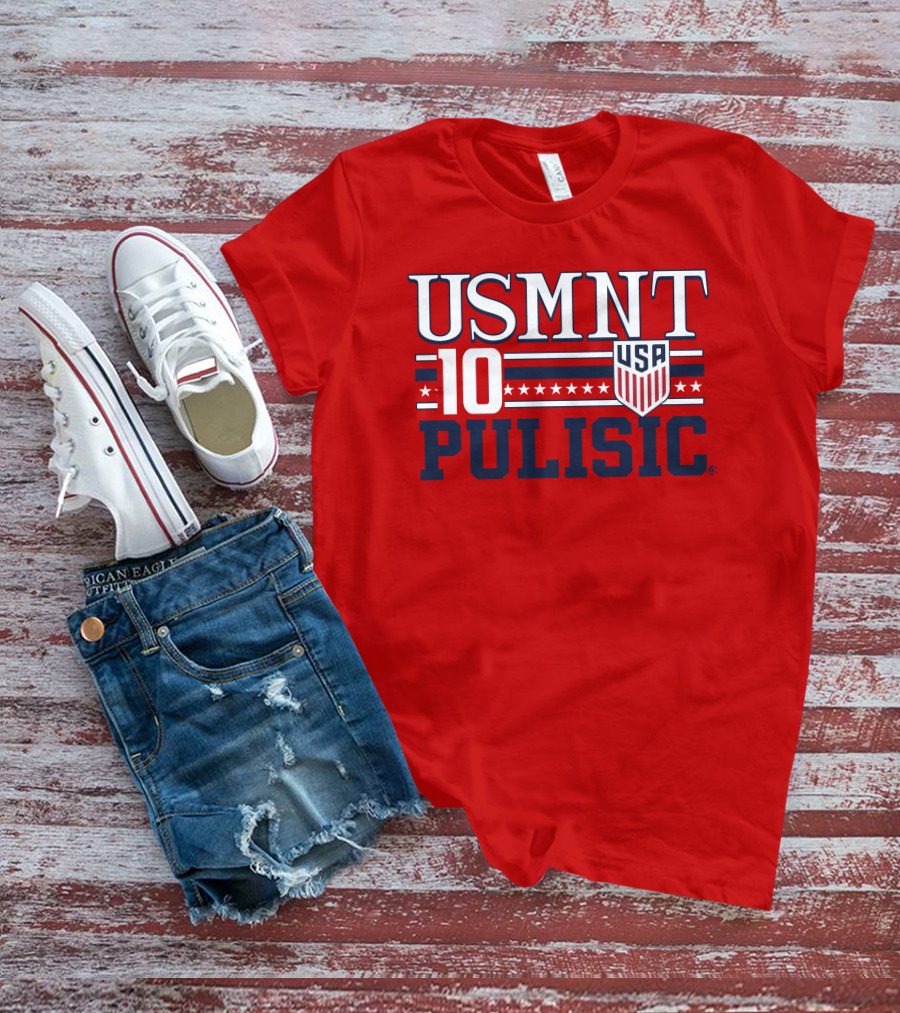 USMNT Pulisic 10 USA Soccer Stars T-Shirt