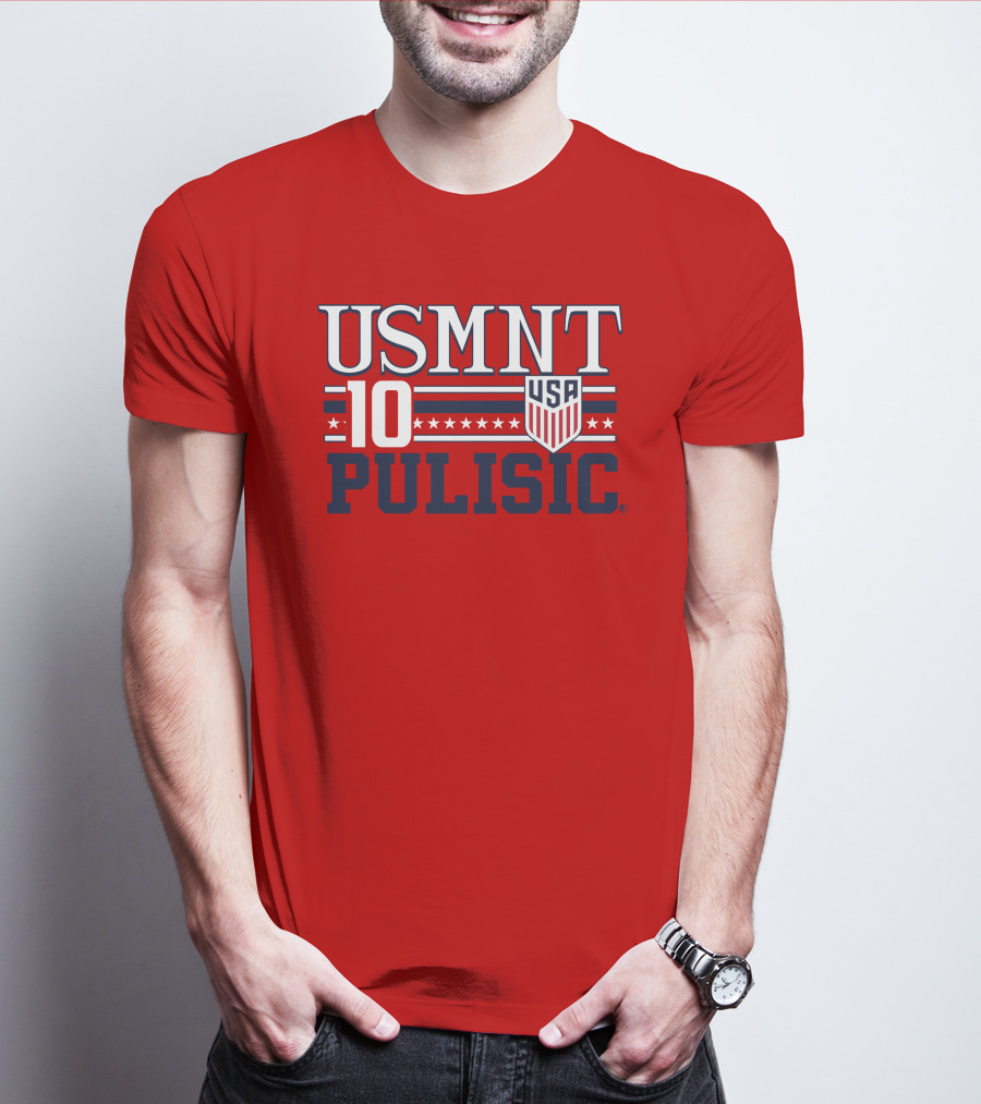 USMNT Pulisic 10 USA Soccer Stars T-Shirt