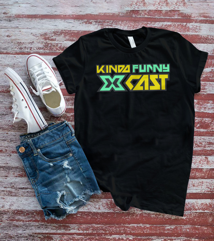 Kinda Funny Xcast Performance Gaming Podcast T-Shirt