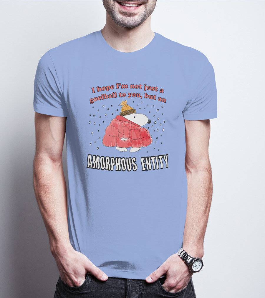 I Hope I'm Not Just A Goofball To You But An Amorphous Entity In Winter Wear T-Shirt